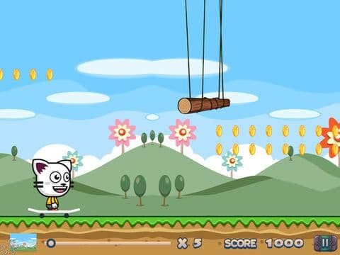 Kitty Dash - Brave Rocket Frontier screenshot 5