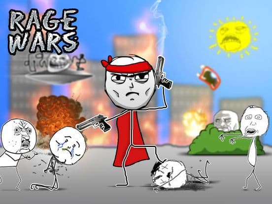 Rage Wars - Meme Shooter screenshot 2