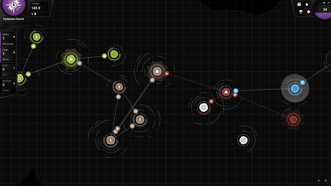 Asylamba: Influence (itch) screenshot 5