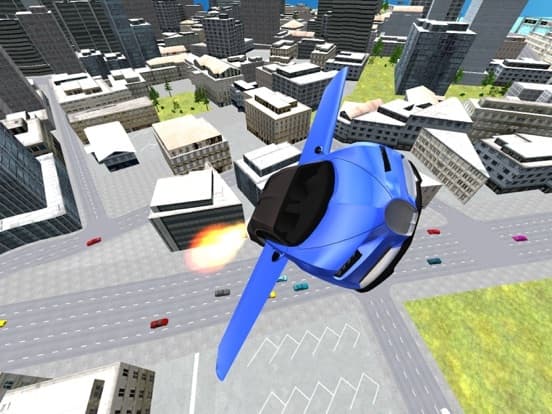 Flying Car Racing Simulator screenshot 5