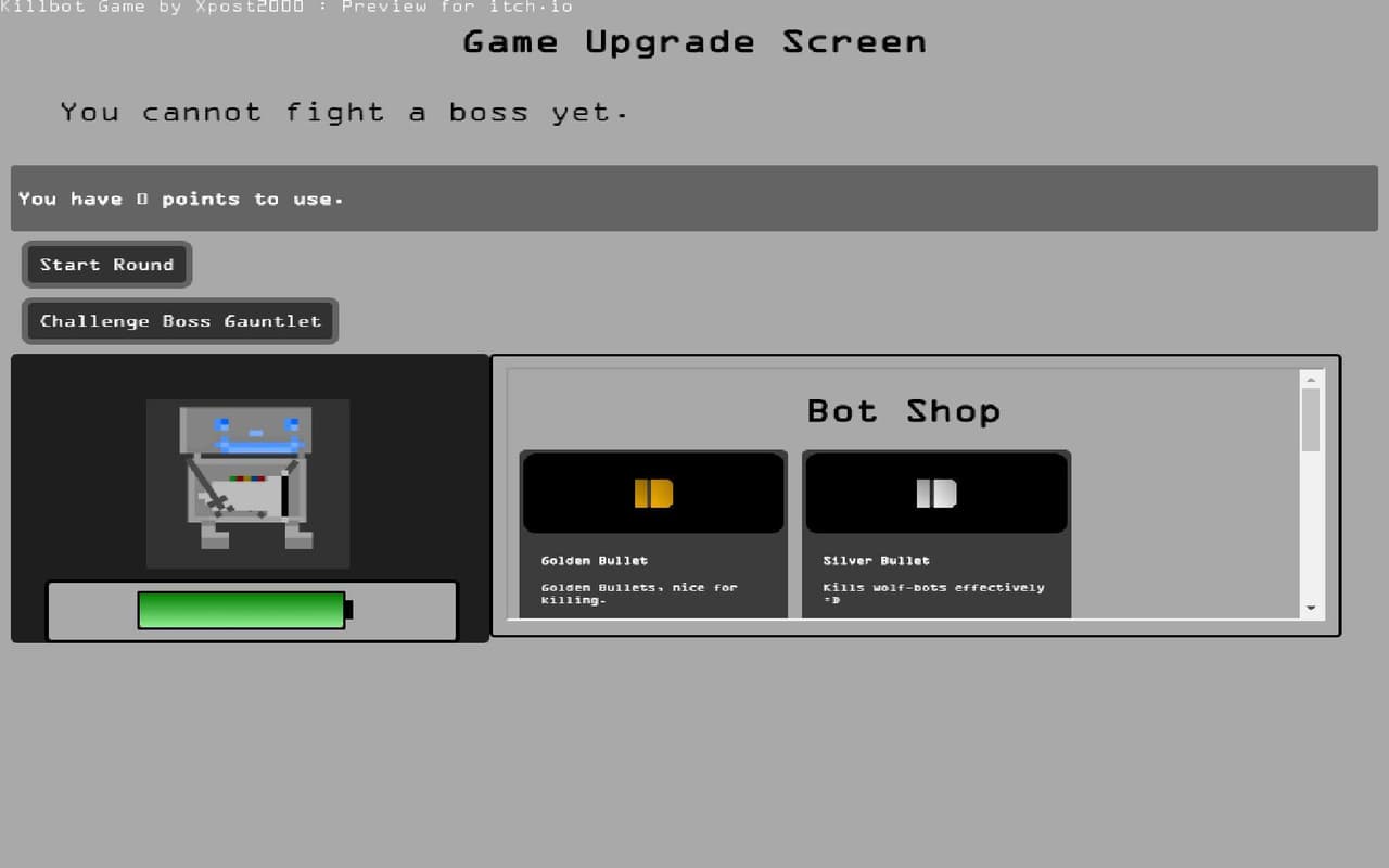 Killbot (itch) screenshot 3