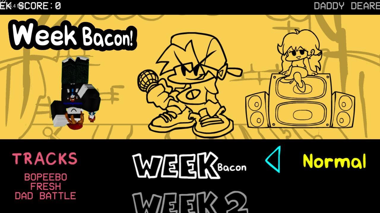 FNF Vs AndrewBaconhair screenshot 2