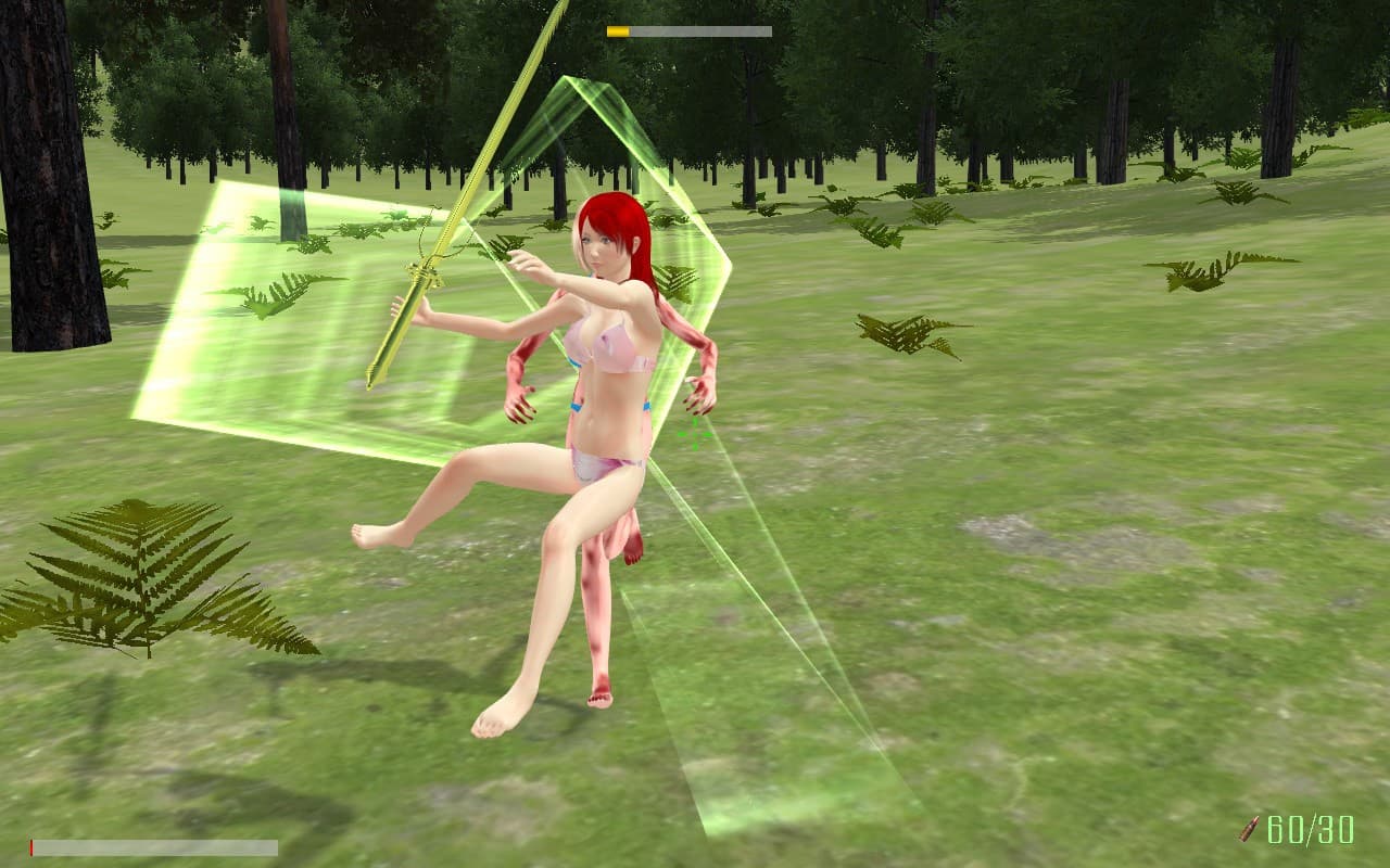 Girl Kill Zombies