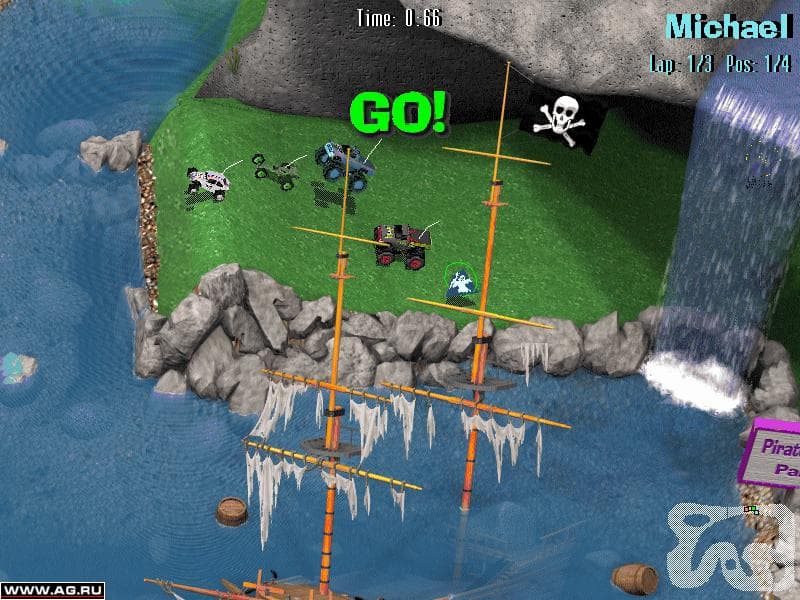 3-D Ultra Radio Control Racers screenshot 4