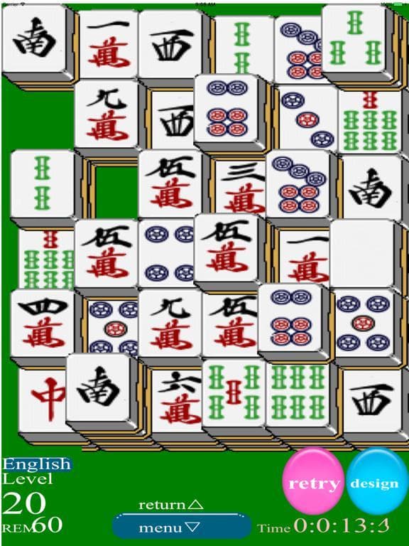 Mahjong solitaire 3 tiles screenshot 2