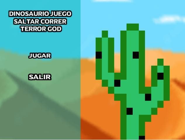Dinosaurio Juego Saltar Correr Terror GOD screenshot 4