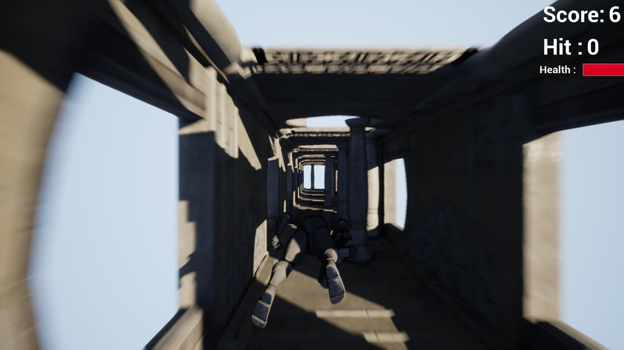 Runner Shooter Flying screenshot 3