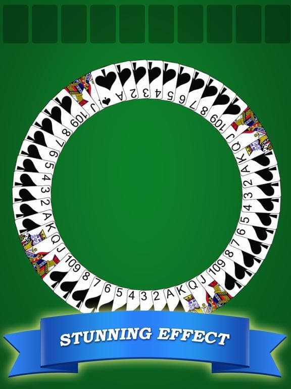 Spider Solitaire Classic!! screenshot 5