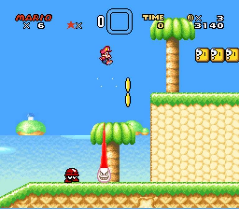 Mario e os Mundos Paralelos (SMW Hack DEMO) screenshot 6