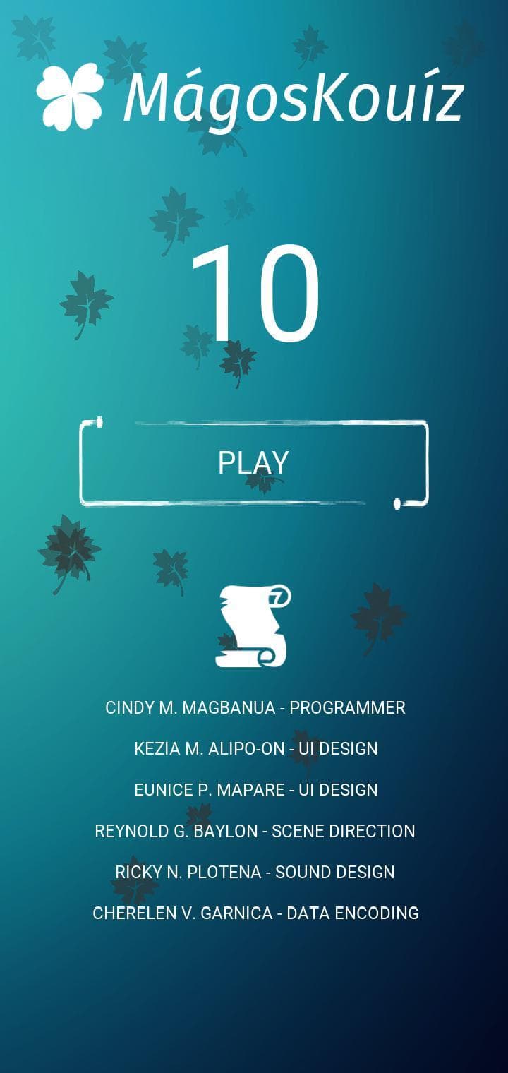 Kouíz Mágos screenshot 2
