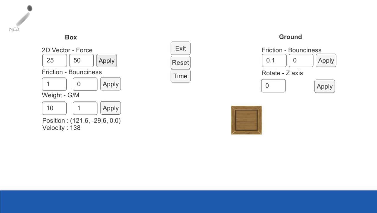 Physics simulator
