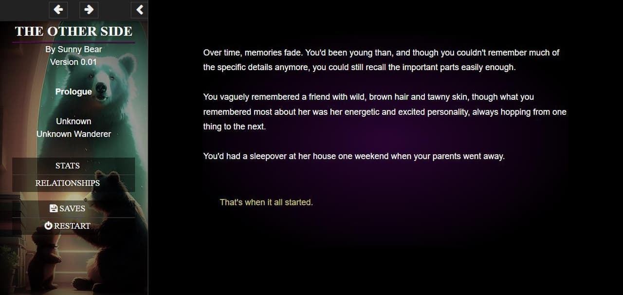 The Other Side (sunnybair) screenshot 2