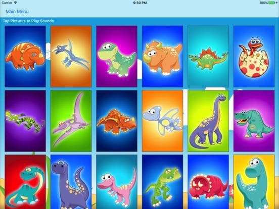 Dinosaur Pairs Card Match Game screenshot 6