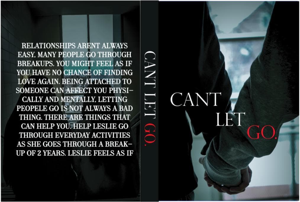 Cant let go.