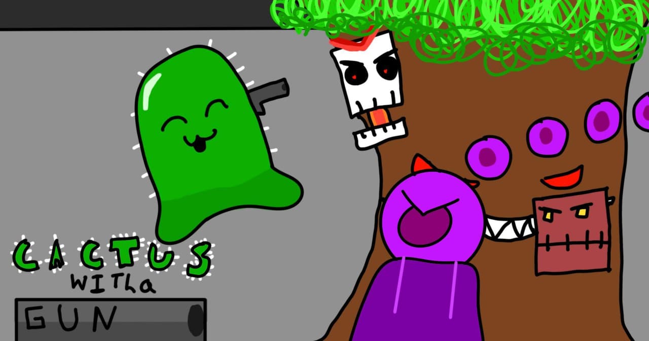 Cactus With A Gun(Game jam Edition)