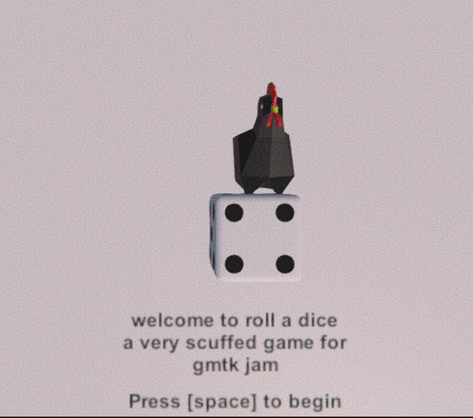 roll a dice (now with an extra chicken)