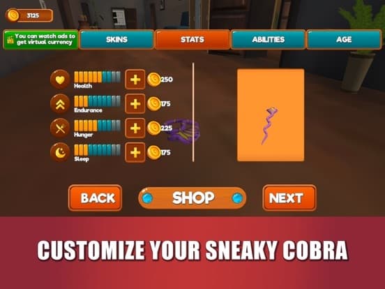 Venom Cobra Snake Simulator