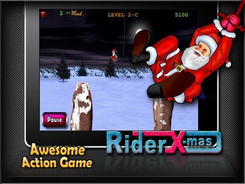 Rider Xmas Action screenshot 2