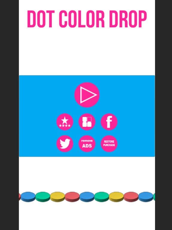 Dot Color Drop - Train your reflex with this droppy balls matching game screenshot 2