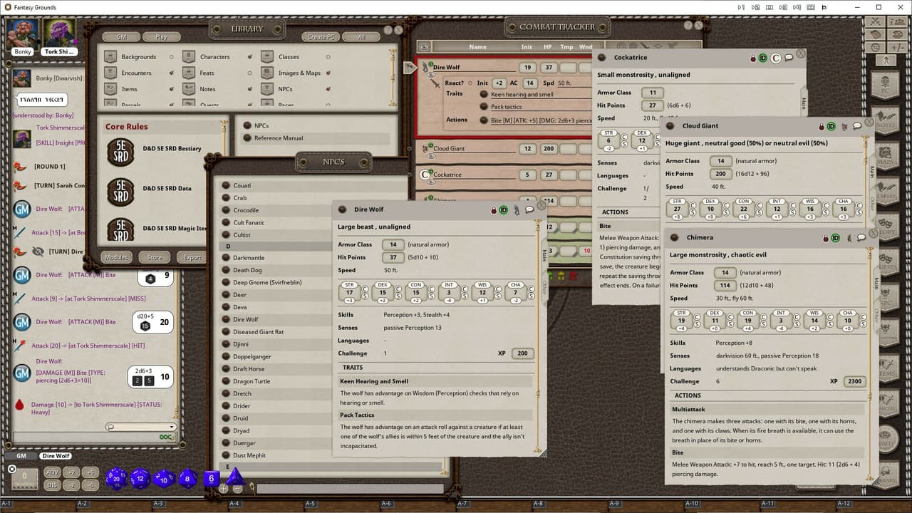 Fantasy Grounds Unity screenshot 5