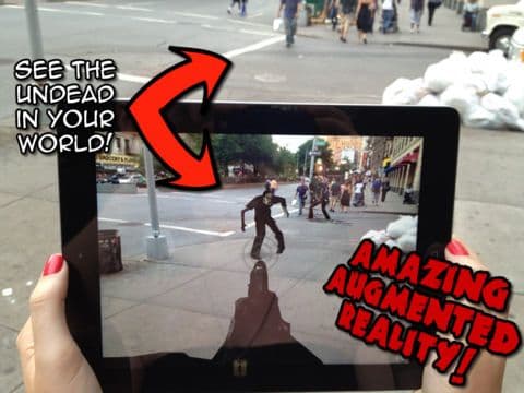 Zombies GO! Fight The Dead Walking Everywhere with Augmented Reality (FREE Edition)