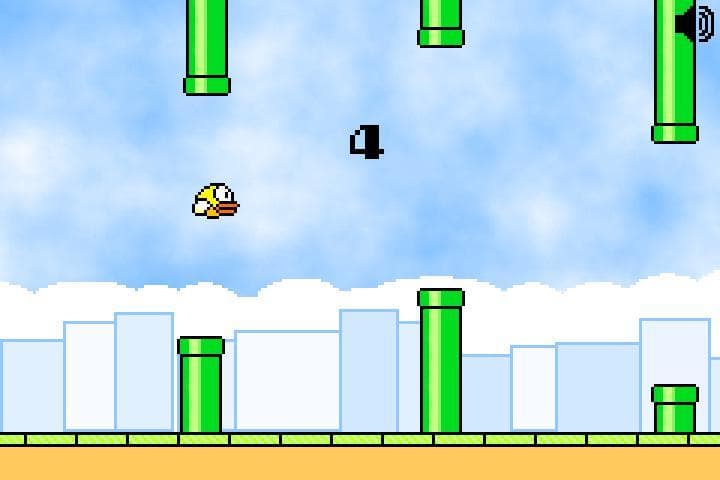 Flappy Bird (itch) (Raul Fernandes) screenshot 2