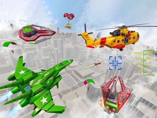 Octopus Robot Car Game 3D- War screenshot 6