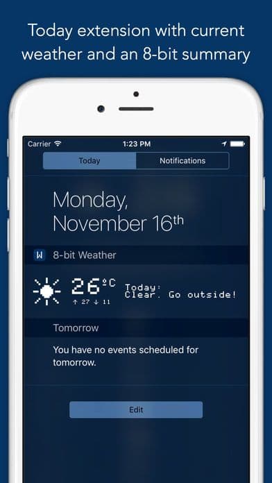 8-bit Weather - hyper local forecasts screenshot 4
