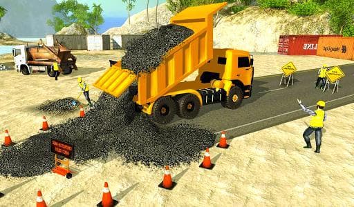 Road Builder Construction Sim Games screenshot 5