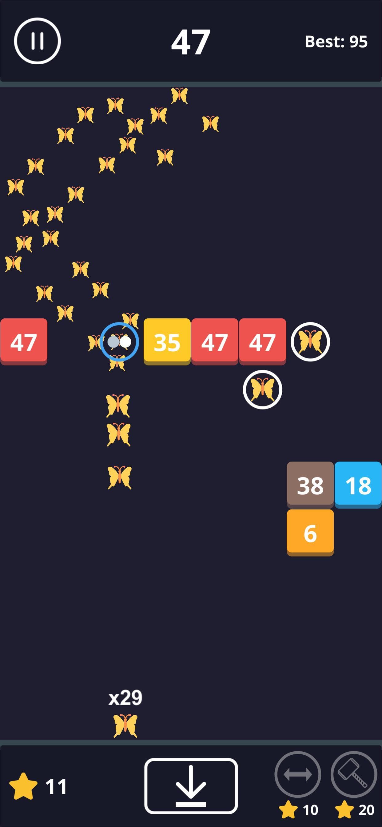 Balls Bricks Breaker King screenshot 2