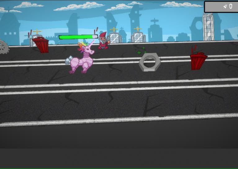 Rainbow Unicorn Rescue Unit - GGJ 2020 screenshot 3