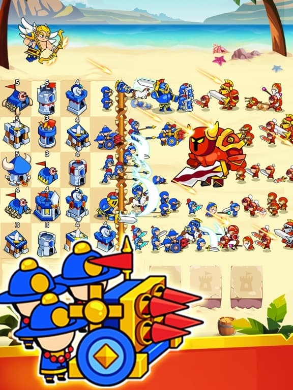 Save The Kingdom: Merge Towers