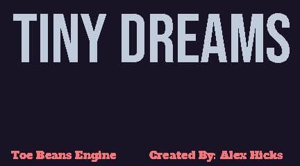 Tiny Dreams (oohicksyoo)