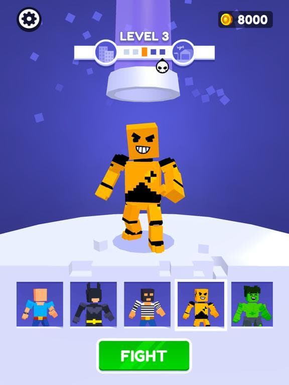 Block Ragdoll Fight screenshot 2