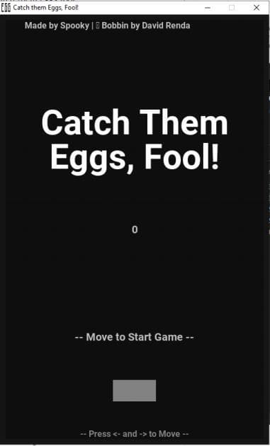 Catch Them Eggs, Fool!