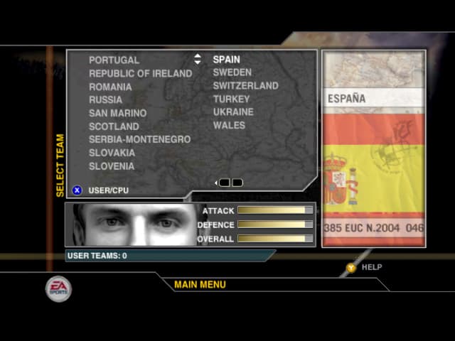 UEFA Euro 2004 screenshot 6