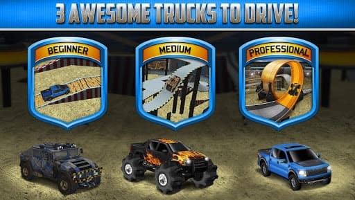 3D Monster Truck Parking Game screenshot 6