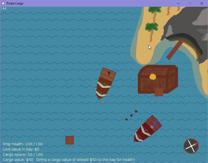 Pirate Cargo - Ludum Dare #40
