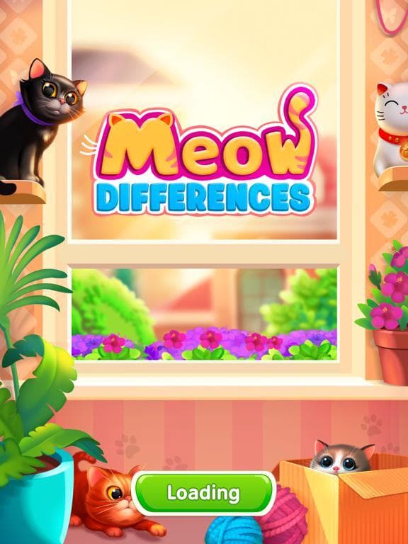 Meow - Find 5 Differences Game