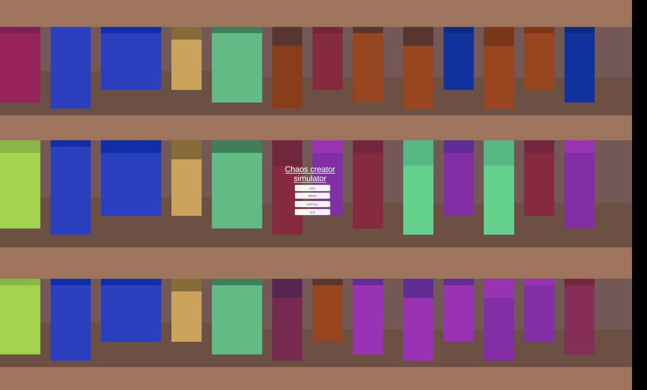 Chaos creator simulator
