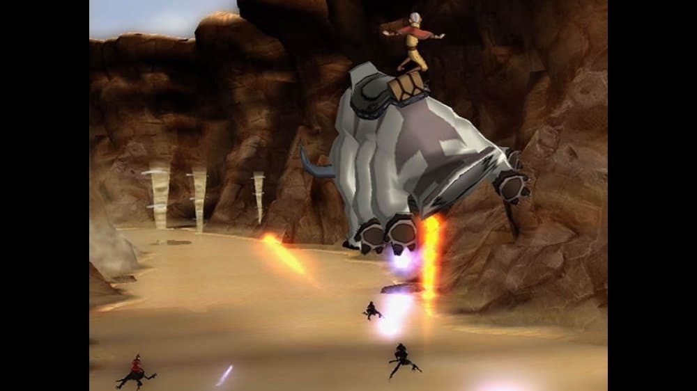 Avatar: The Last Airbender - The Burning Earth screenshot 2