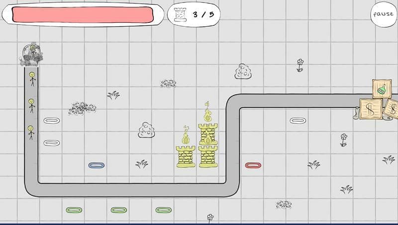 Color Wars. Towers! screenshot 3