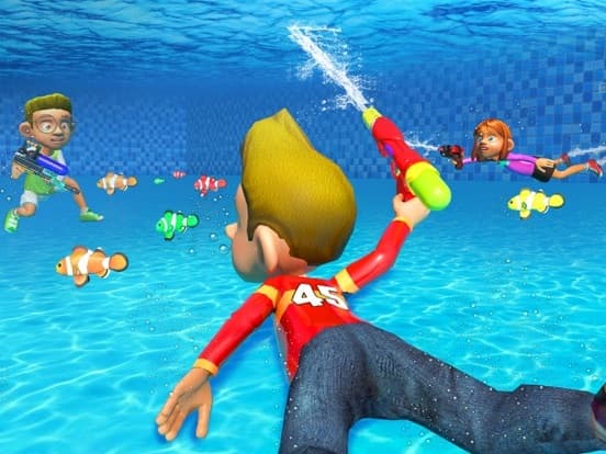 Water Shooting Pool Gun Arena screenshot 5