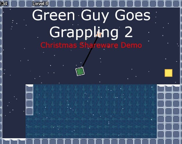 Green Guy Goes Grappling 2 Christmas Shareware Demo