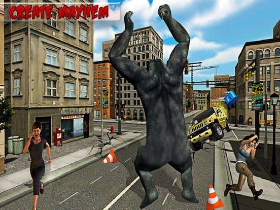 Giant Gorilla City Attack screenshot 3
