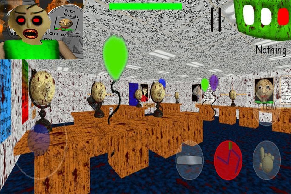 Granny Basic Scary Education Learning Game screenshot 2
