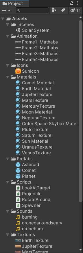 Solar System (itch) (mathabs) screenshot 3
