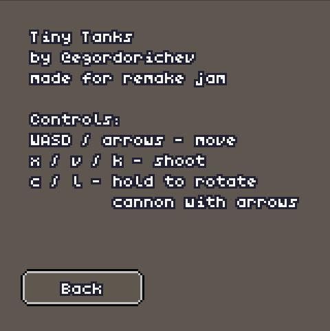 Tiny tanks (itch) screenshot 3