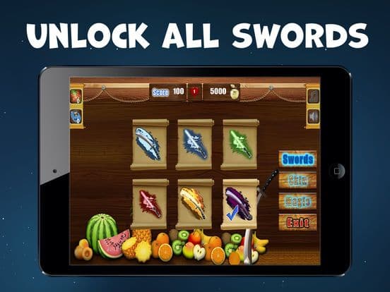 Slice Fruit Slash Sword Best Ninja-Samurai game HD screenshot 2