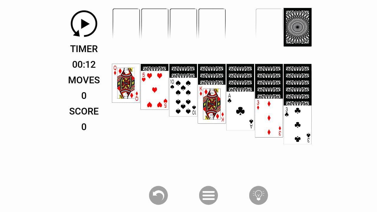 Solitaire (itch) (Few Arguments) screenshot 2